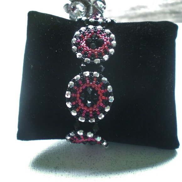 Red/Black Sixpence Bracelet